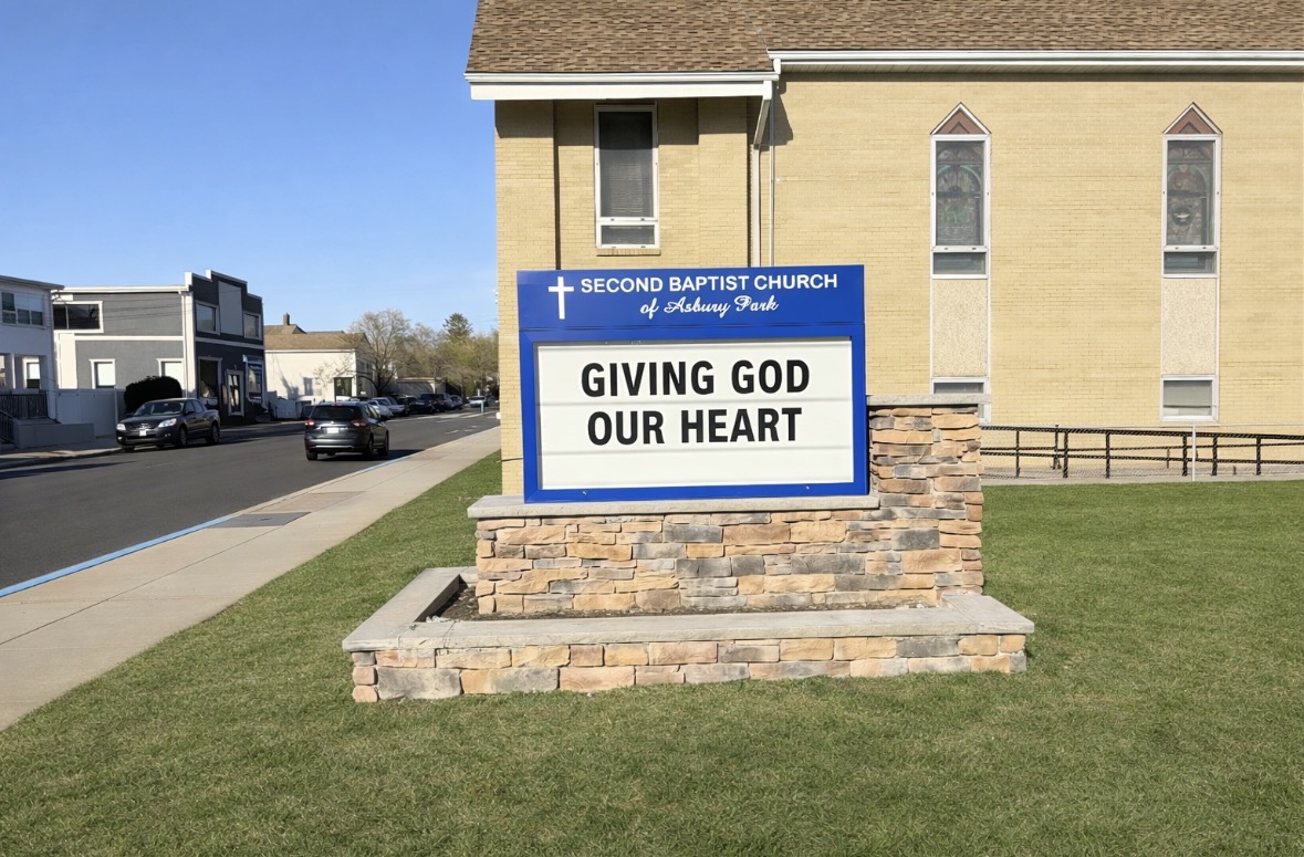 Monument Signage - 2nd Baptist Church